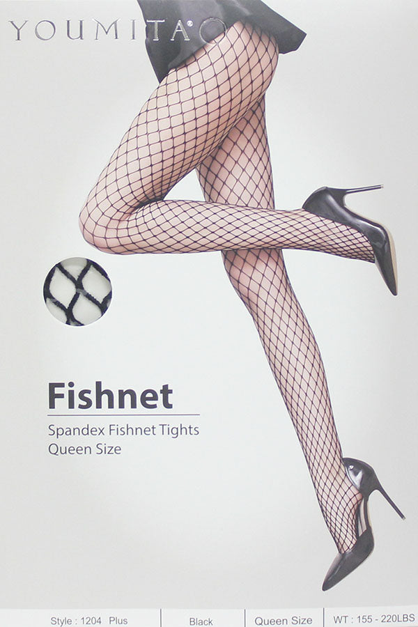 1204 6 Pieces Comfortable Fit, Supportive Design Fishnet Tights