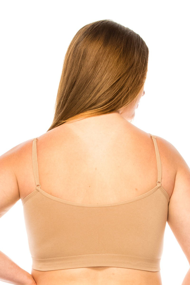 72091 6 Piece Comfortable Breathable Microfiber Bra with Removable Straps