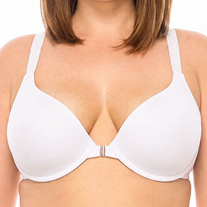 9025 6 Piece Underwire Front Closure Open Front Bra B–DD Cup C01