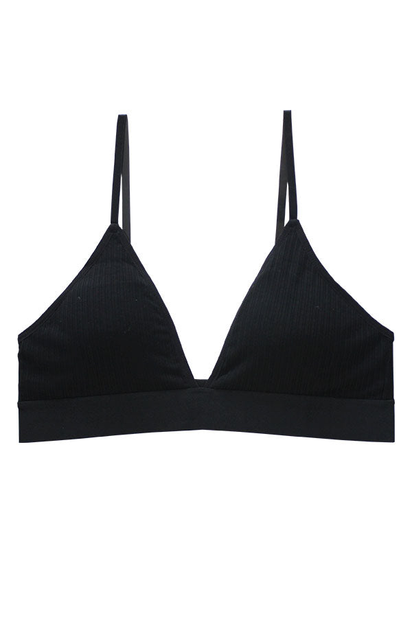 32574 6 Pieces Wireless Comfort with Adjustable Straps Cotton Bralette