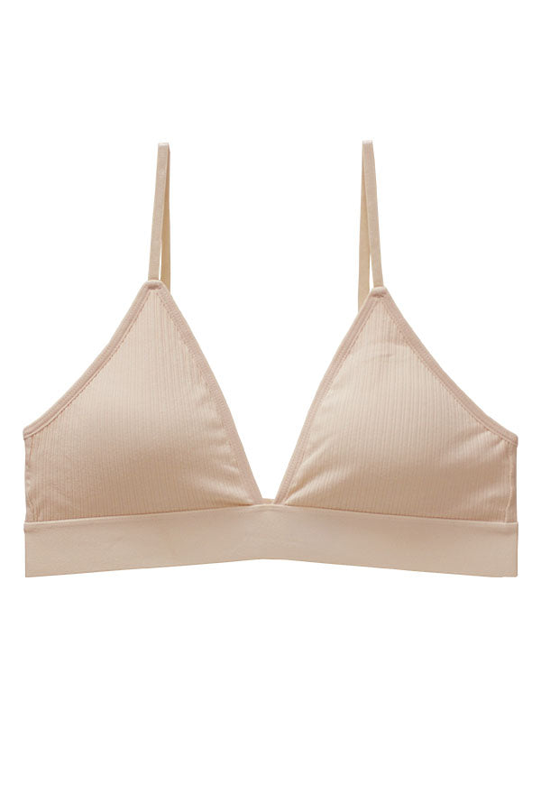 32574 6 Pieces Wireless Comfort with Adjustable Straps Cotton Bralette