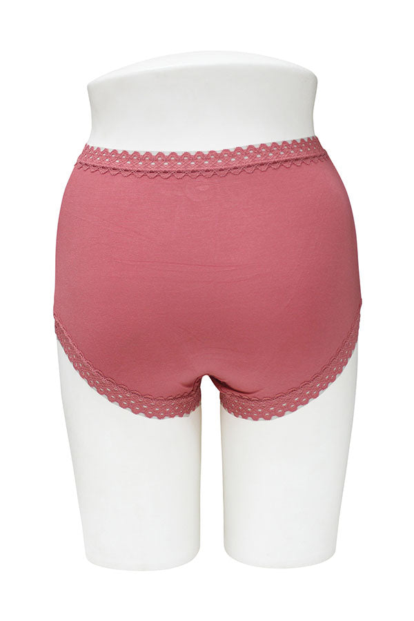33023 12 Pieces Lace Trim Ultra-Soft & Comfortable, Rayon Blend Brief C02