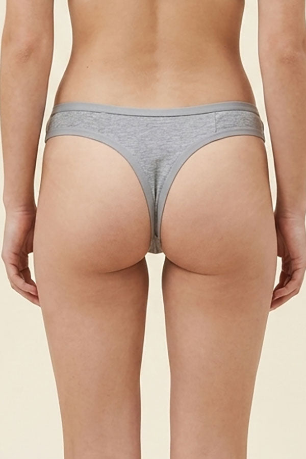 33033 12 Pieces Ultra-Soft Rayon Blend, Elastic Waistband Super Soft Thong