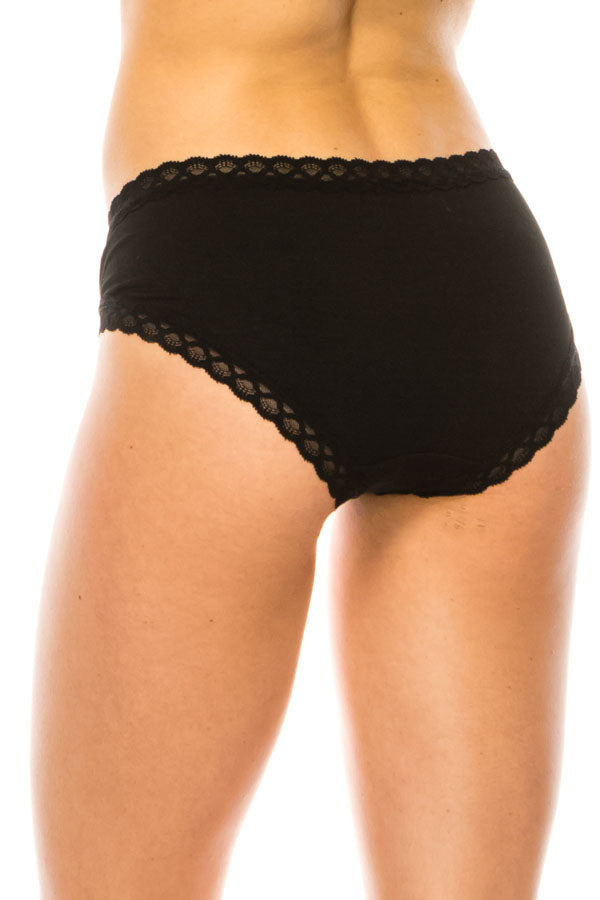 33450 12 Piece Comfortable Everyday Panty Super Soft Rayon Brief