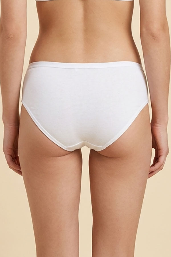 33516 12 Pieces Ultra-Soft Rayon Blend, Elastic Waistband Super Soft Panty