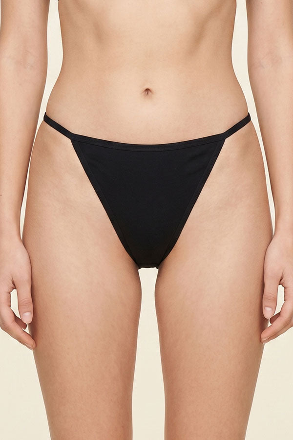 33518 12 Pieces Ultra-Soft Rayon Blend, Elastic Waistband Thong