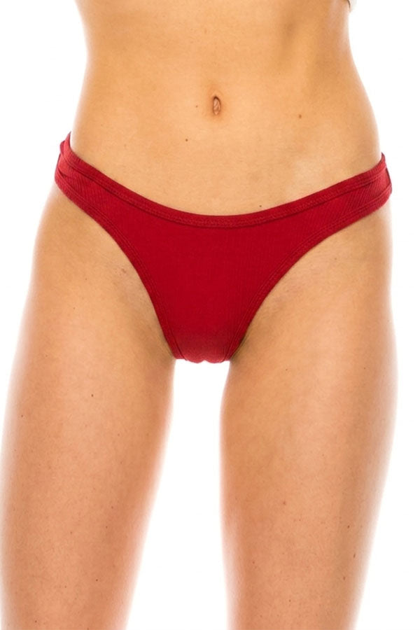33524 12 Piece Soft & Stretchy Cotton Thong
