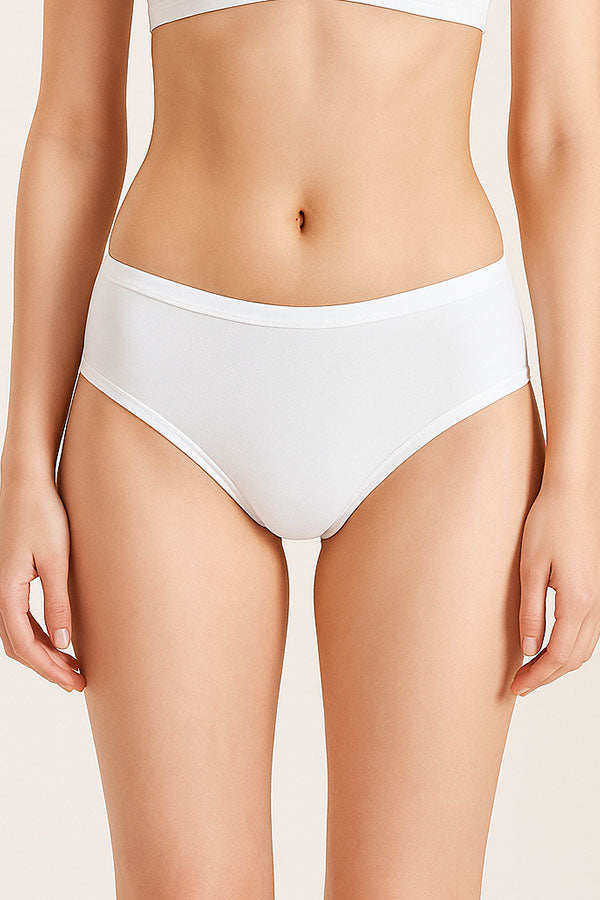 33556 Soft Cotton Blend, Elastic Band Panty - 12pcs pack(3432)