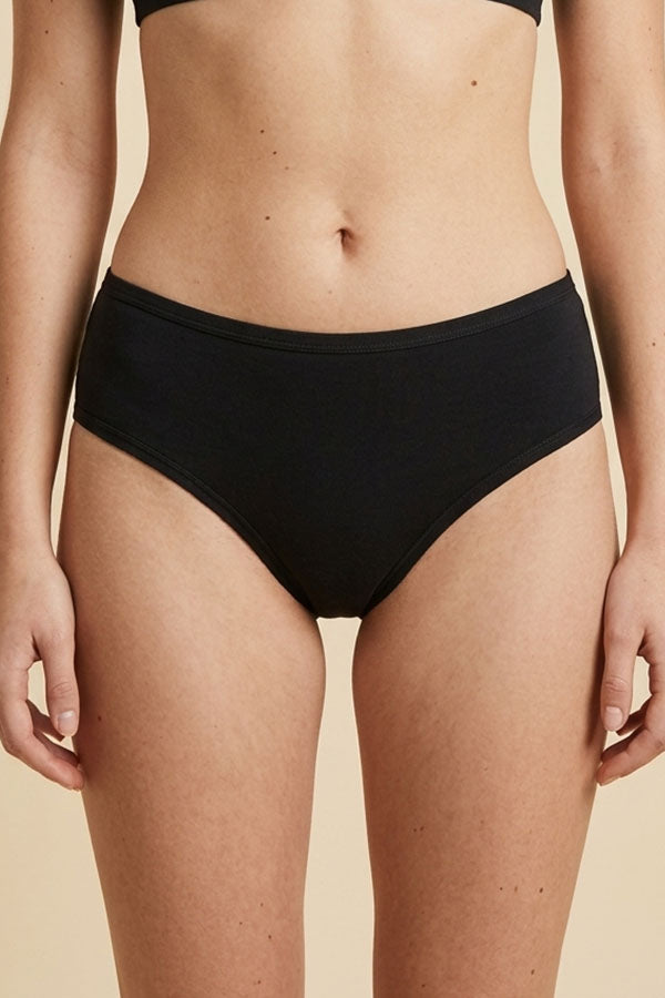 33556 Soft Cotton Blend, Elastic Band Panty - 12pcs pack(3432)