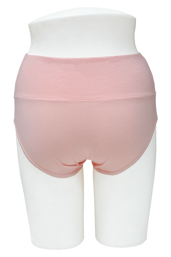 33565 12 Pieces Double Layered Waistband, Cotton Stretch Comfort Brief C01