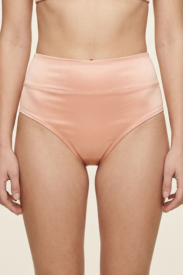 33566 Wholesale Satin High Waist Panty Prepack 12pcs