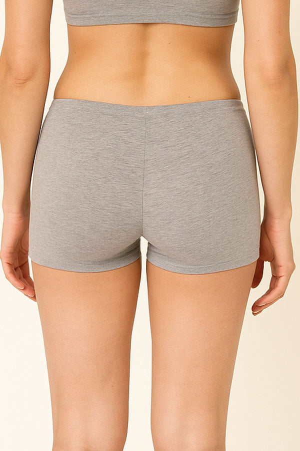 33573 6 Pieces Cotton Stretch Blend, Everyday Comfort Junior shorts