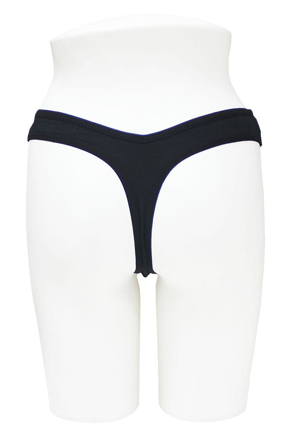 33575 12 Pieces Soft & Stretchy Thong with Elastic Band Modal Thong