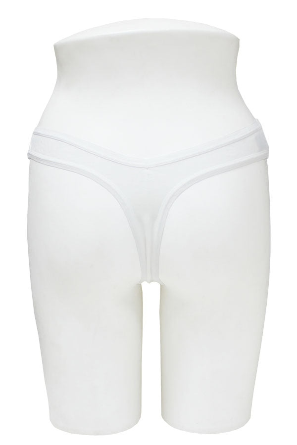 33575 12 Pieces Soft & Stretchy Thong with Elastic Band Modal Thong