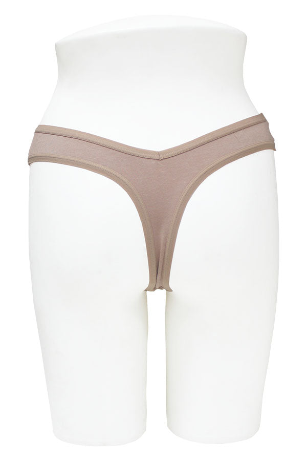 33575 12 Pieces Soft & Stretchy Thong with Elastic Band Modal Thong