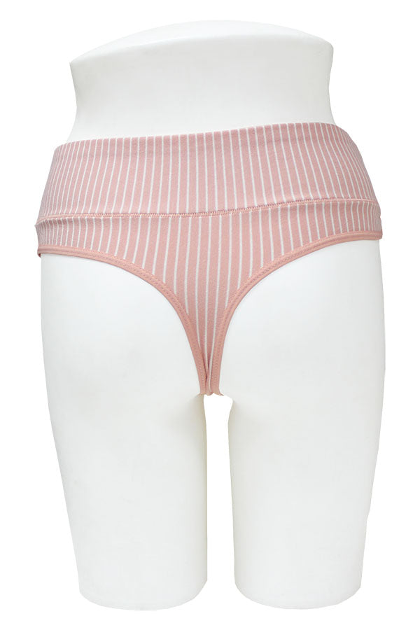 33582 12 Pieces Breathable Cotton Underwear with Elastic Band Thong