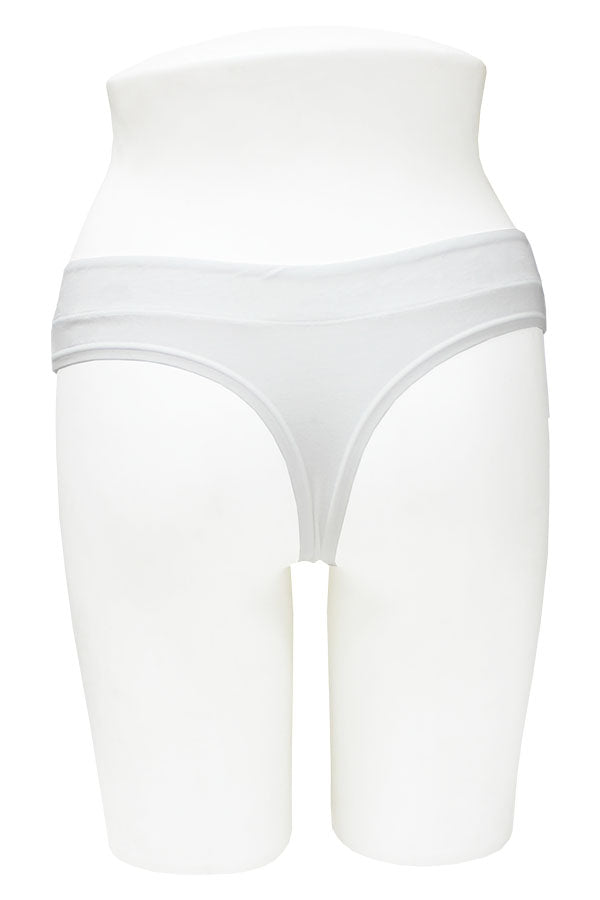 33583 12 Pieces Soft & Stretchy Thong with Elastic Band Modal Thong