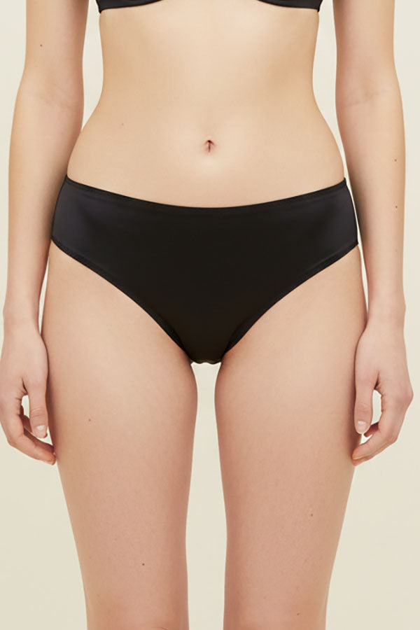 33595 Wholesale Women’s Satin Thong Panty – Soft Stretch - 6 Pc Pack