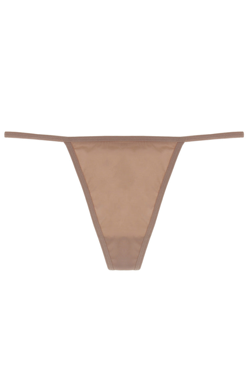 50286 12-Pack Stretch Nylon-Spandex Blend, Assorted Sizes G-String Thong