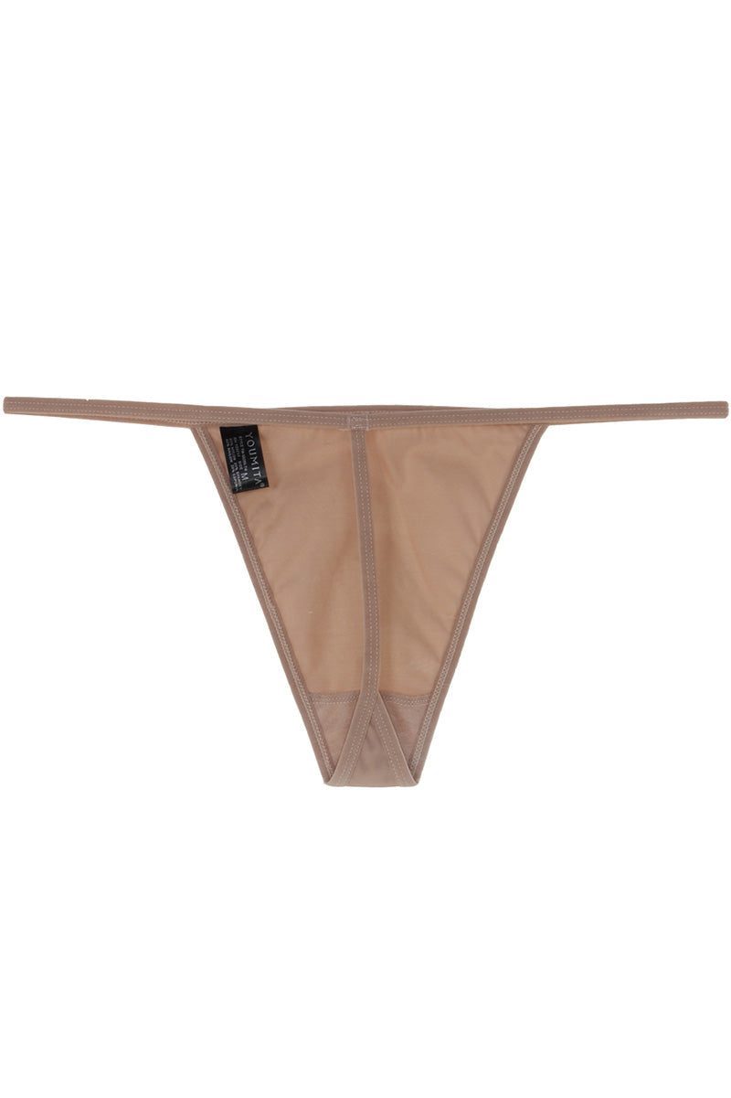 50286 12-Pack Stretch Nylon-Spandex Blend, Assorted Sizes G-String Thong