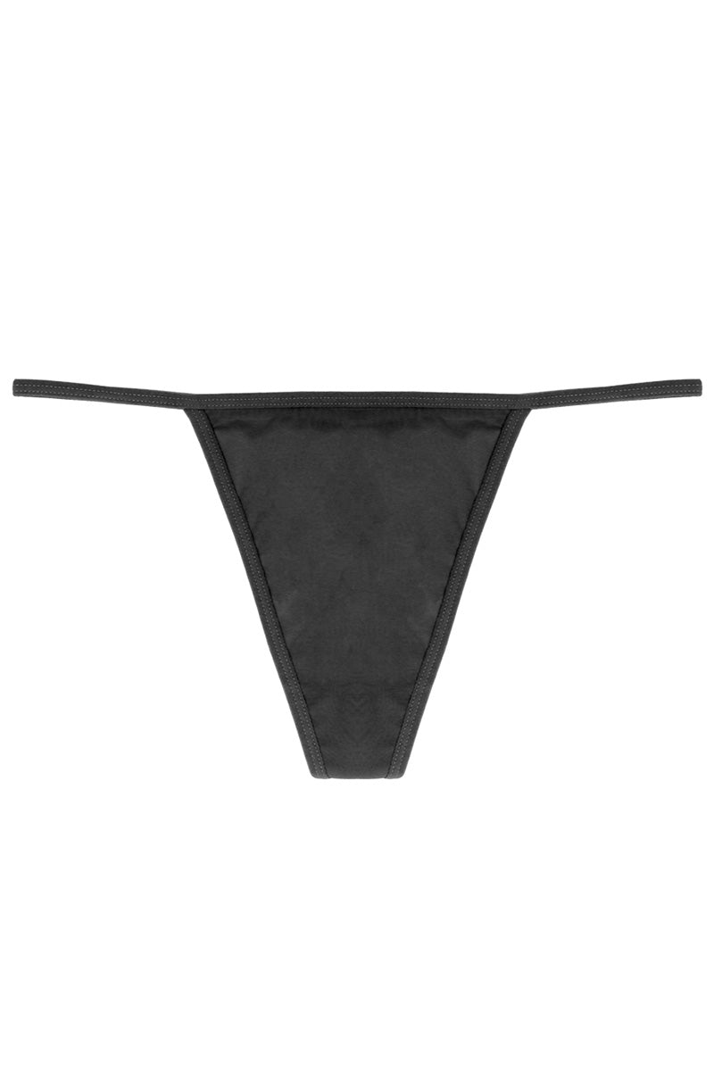 50286 12-Pack Stretch Nylon-Spandex Blend, Assorted Sizes G-String Thong