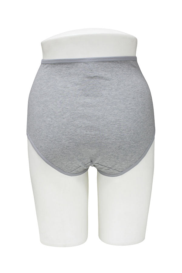 532 12 Pieces Soft Cotton & Comfortable Fit Flower Embroidery Mama Panty C01