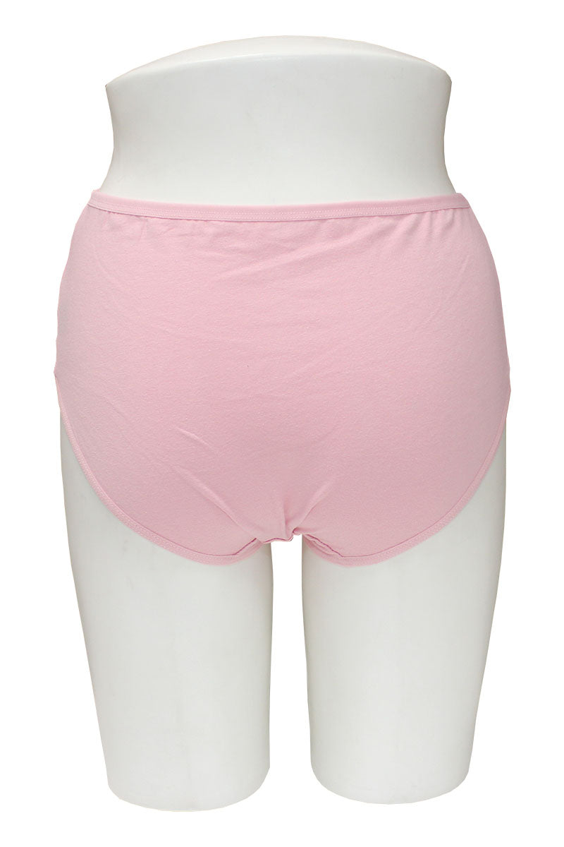 533 12 Piece Elastic Band Soft Cotton Plus Size Panty