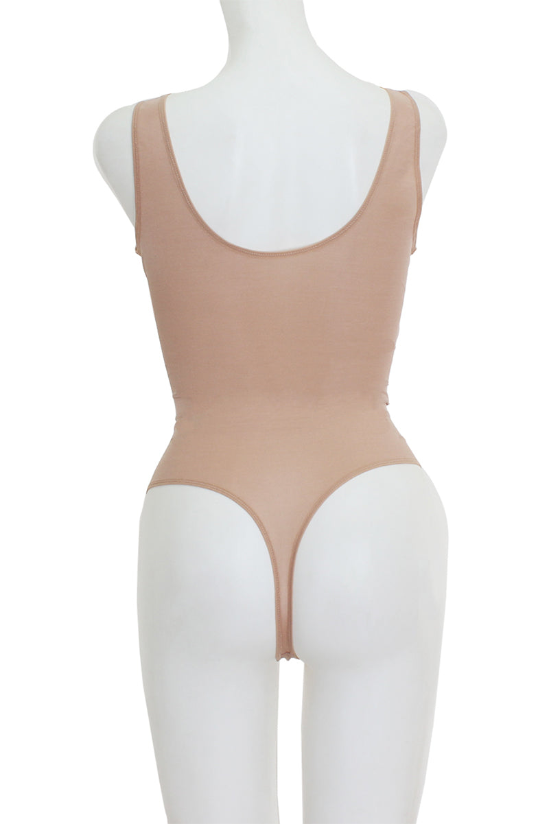 60008 6 Piece Tummy, Waist & Butt Slimming Women's Lace and Mesh Bodysuit Shapewear