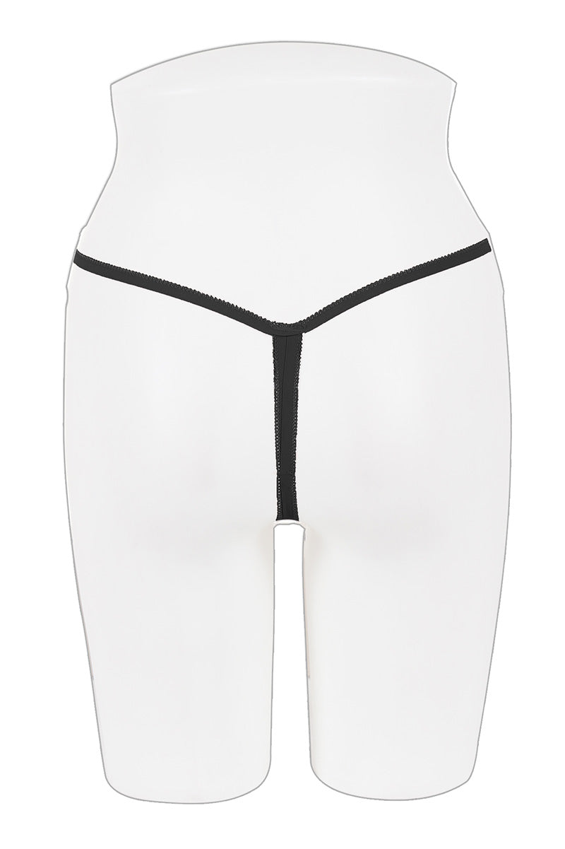 66033 6 Piece Butterfly Crotchless G-String Thong – One Size