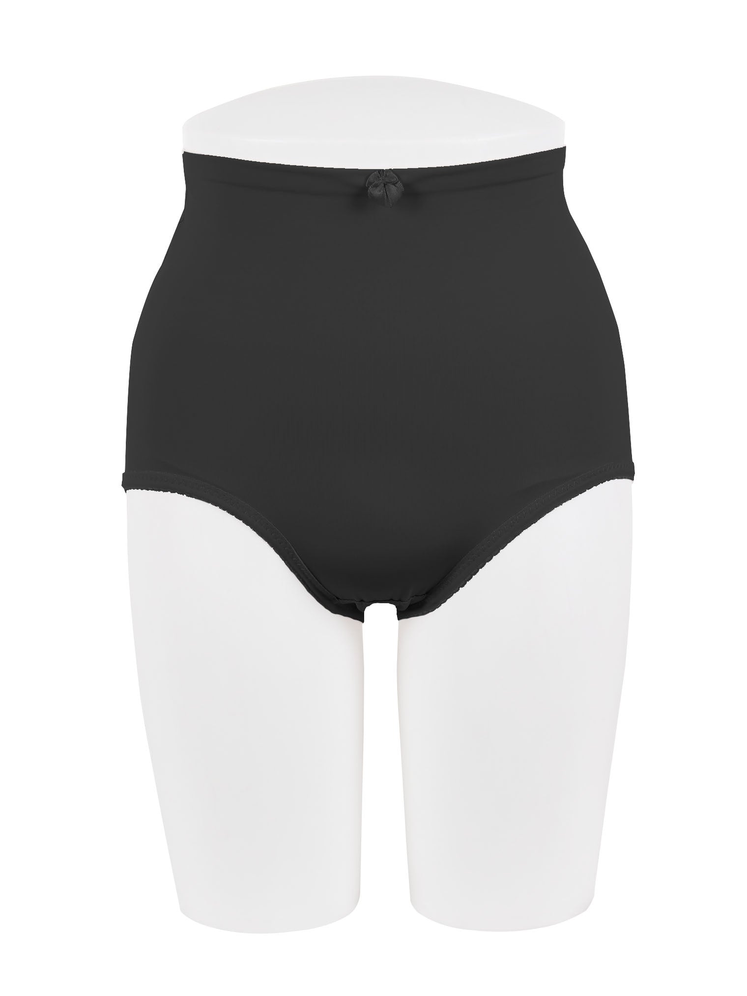 69056 12 Piece Comfortable Stretchable Nylon-Spandex Blend Double layered brief