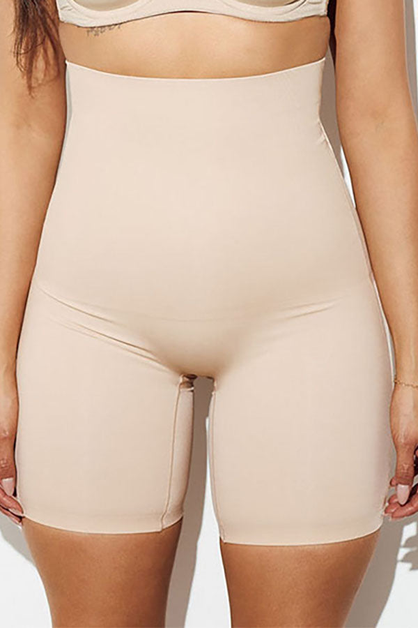 70102 Double Layered High Waist Shaping Shorts