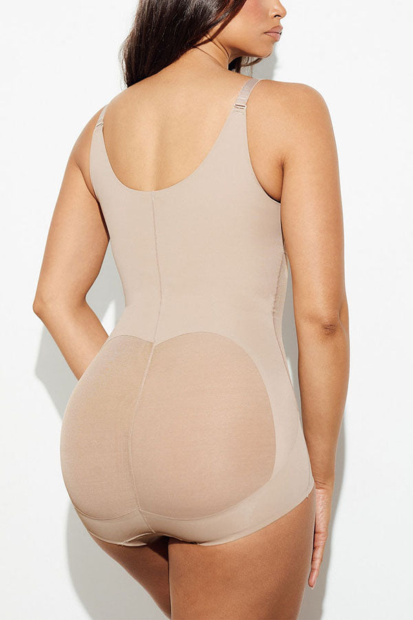 70209 6 Piece Smooth & Supportive Lingerie Microfiber/Mesh Shaping Bodysuit