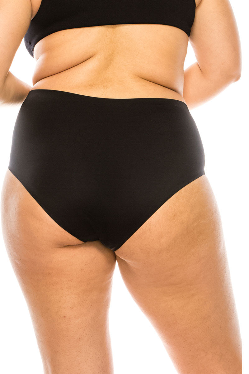 7094 6 Piece Comfortable & Invisible Fit Seamless No Line Laser Cut Hipster Panty