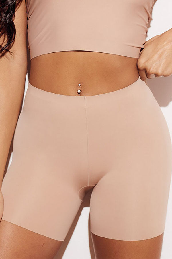 7098 12-Pack Seamless Laser-Cut Comfort Raw-Edge Microfiber Boyshorts