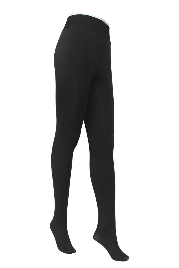 71071 6-Pack Warming Tights with Fleece Lining – Thermal Footed Leggings
