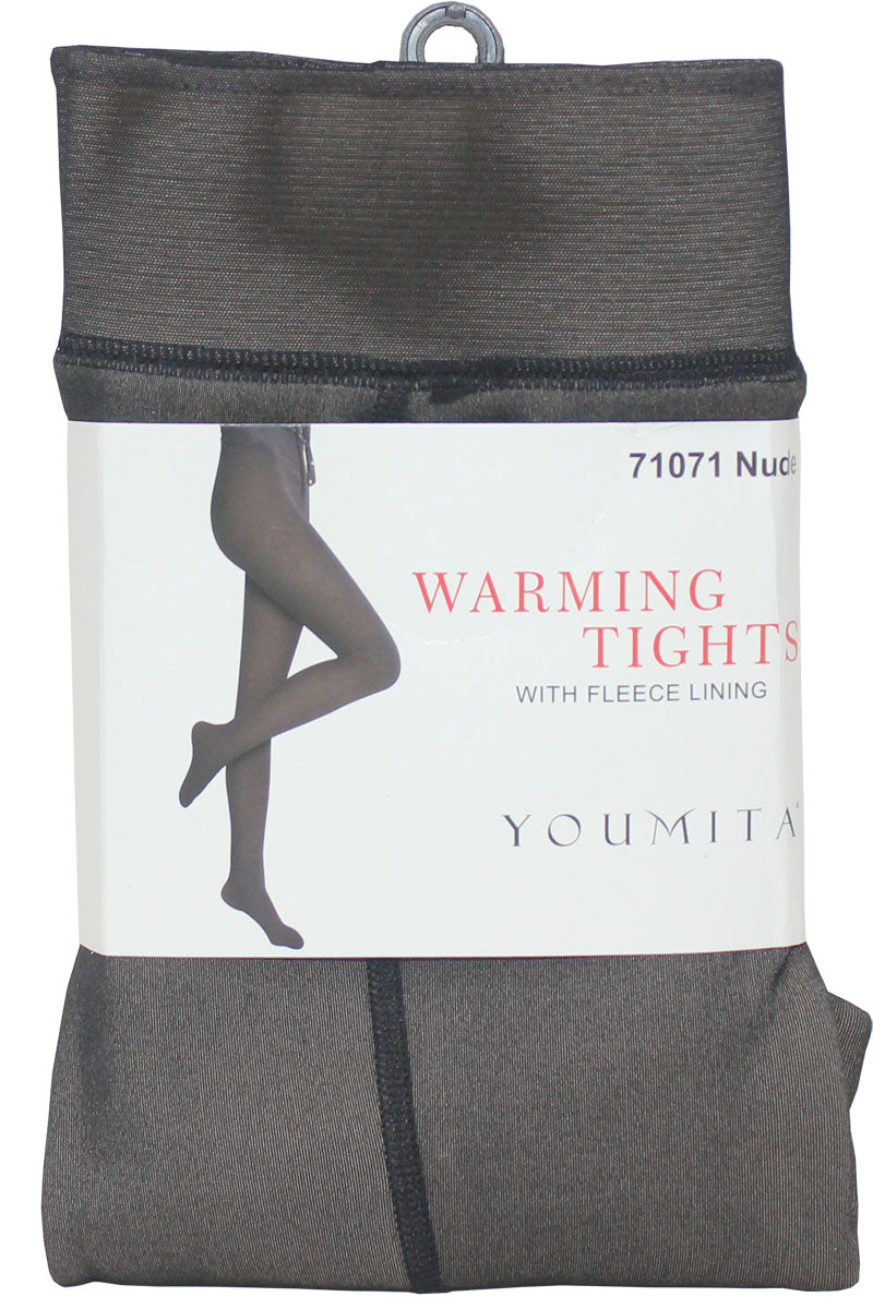 71071 6-Pack Warming Tights with Fleece Lining – Thermal Footed Leggings