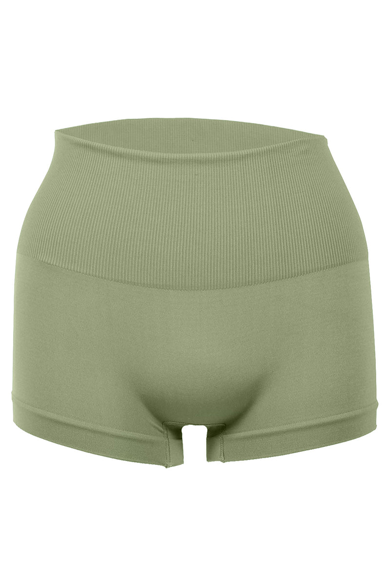 72103 6 Pices Comfortable Seamless Firm Waist Control, Breathable & Tagless Shapewear Boyshort