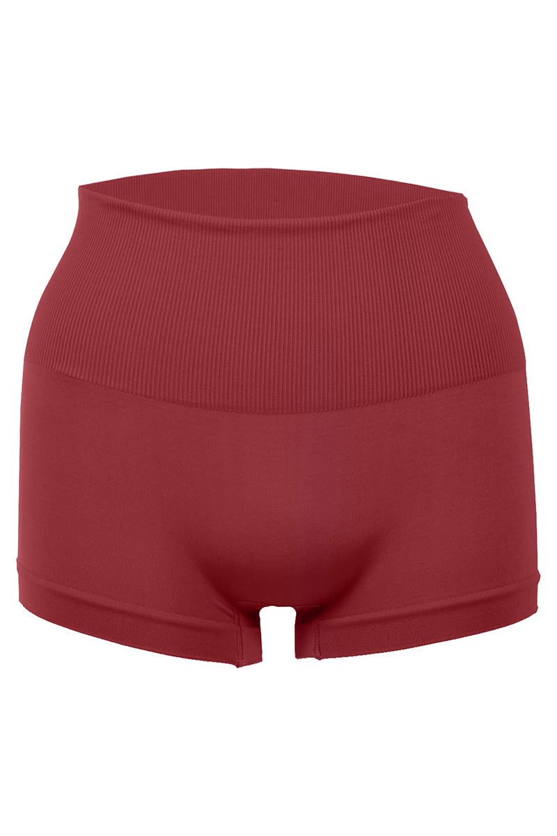 72103 6 Pices Comfortable Seamless Firm Waist Control, Breathable & Tagless Shapewear Boyshort