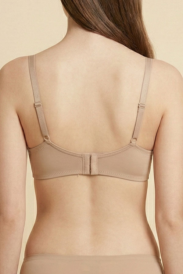 78283 Wireless Smooth Bra – 3-Hook Back,(32B–40C) | 3pcs Prepack