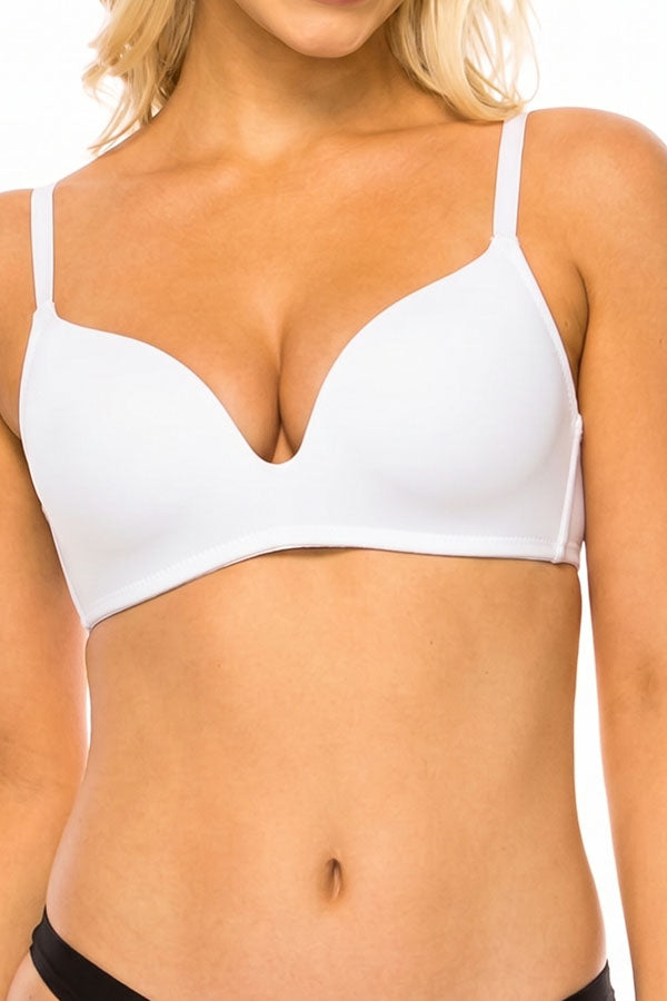 78283 Wireless Smooth Bra – 3-Hook Back,(32B–40C) | 3pcs Prepack