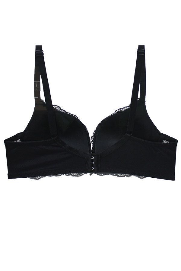 78319 12 Pieces Floral Lace Design, Adjustable Straps, Comfortable Fit Wire-Free B C Cup Bra
