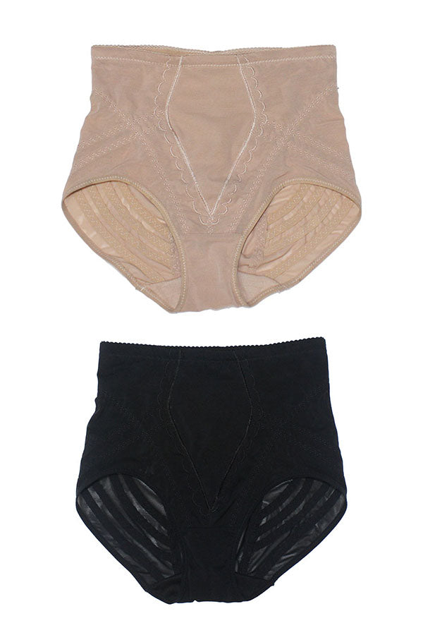 69069 12 Piece Firm Waist Control Shapewear High Waist Girdle