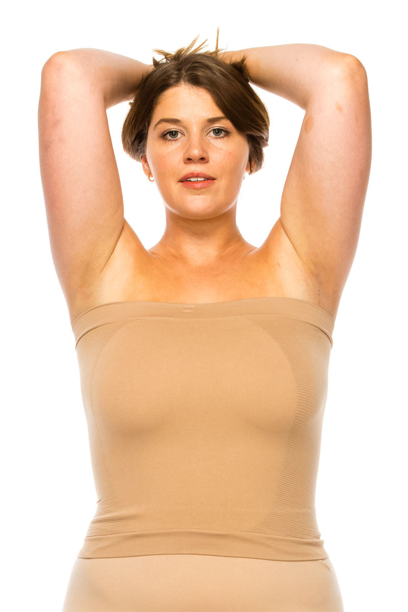 82011 6 Piece Comfortable Slimming Fit with Bra Fasteners Seamless Waist Body Shaper