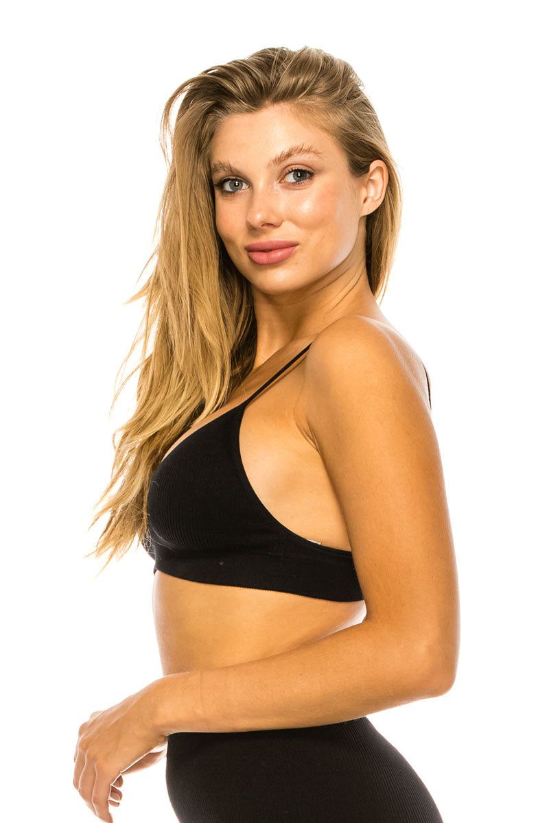 82119 6 Piece Removable Pads & Adjustable Straps | Comfortable & Stylish Bralette