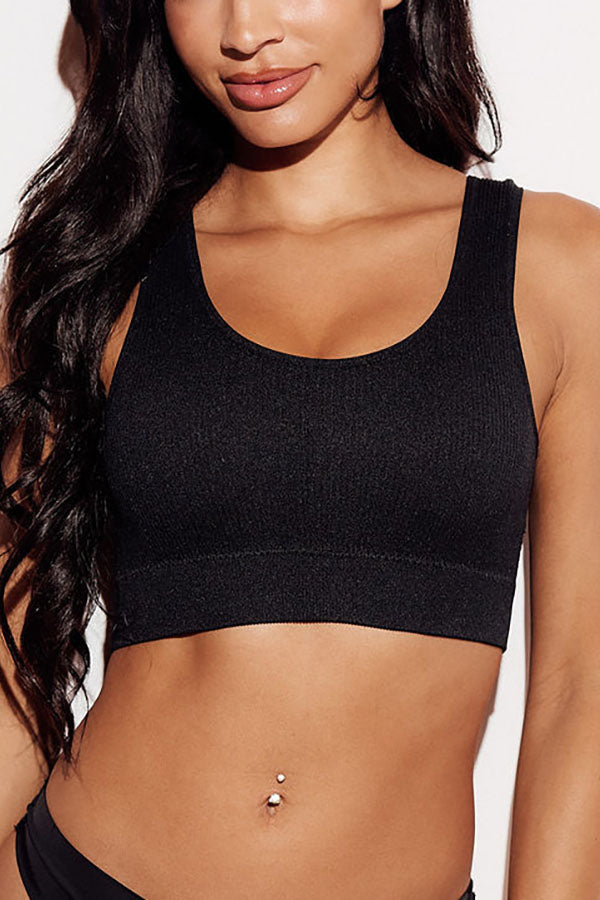 82120 6 Piece Adjustable Removable Pads | Nylon/Spandex Bralette