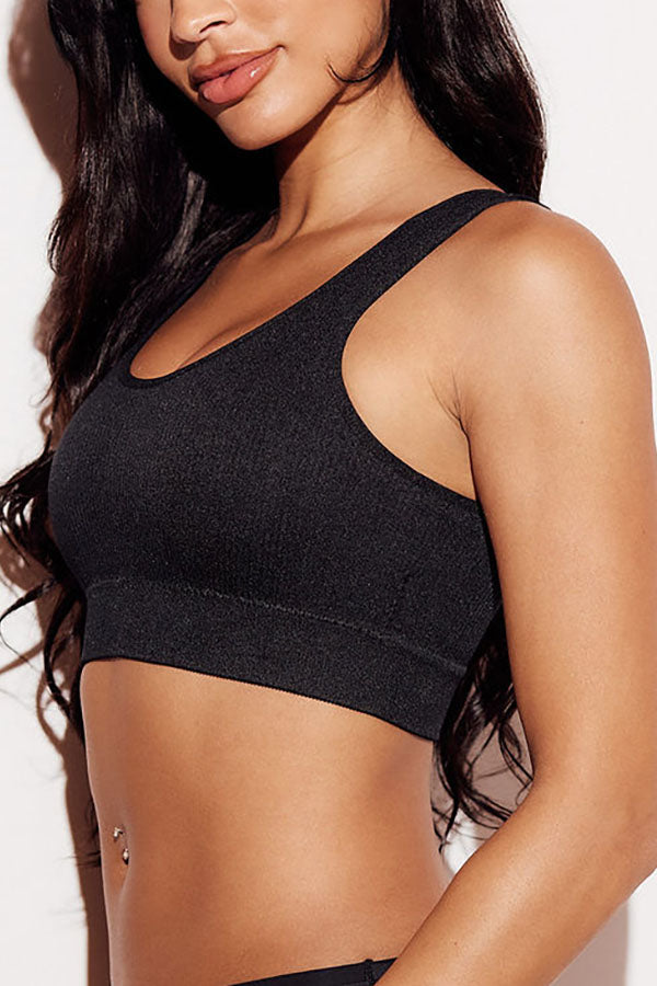82120 6 Piece Adjustable Removable Pads | Nylon/Spandex Bralette