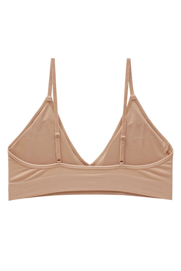 82144 6 Pieces Soft, Wireless Design with Removable Pads Seamless Bra
