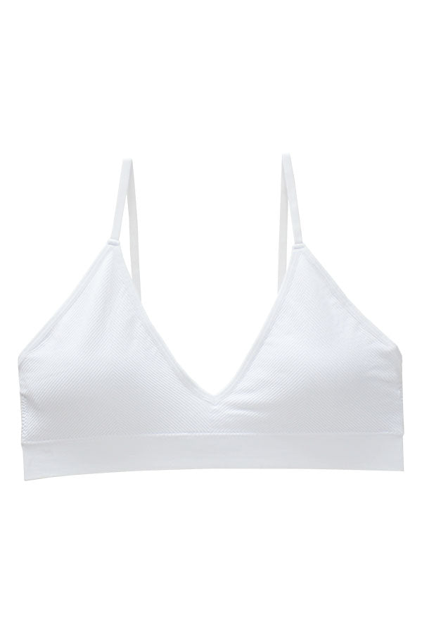 82144 6 Pieces Soft, Wireless Design with Removable Pads Seamless Bra