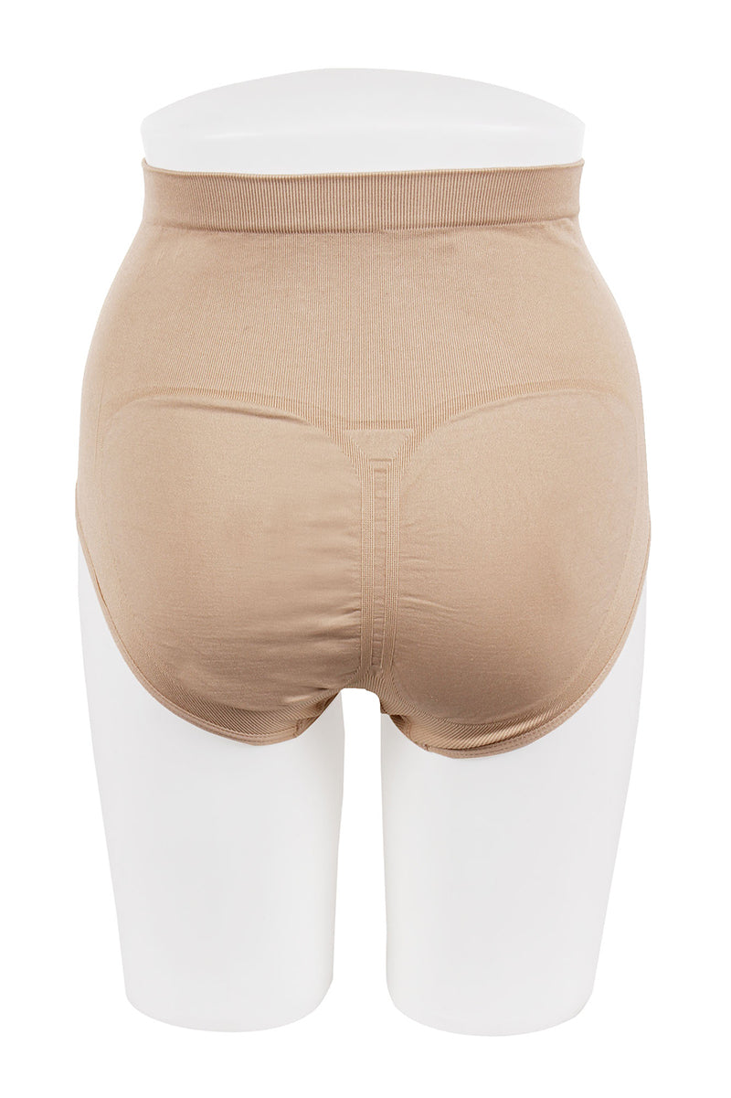 83085 6 Piece Full Coverage Shapewear with Rear Support Seamless Bodyshaper Bottom