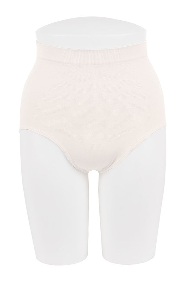 83085 6 Piece Full Coverage Shapewear with Rear Support Seamless Bodyshaper Bottom